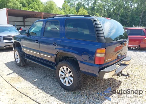 2002 Chevrolet Tahoe Lt from USA, damaged, VIN 1GNEK13Z72R121548